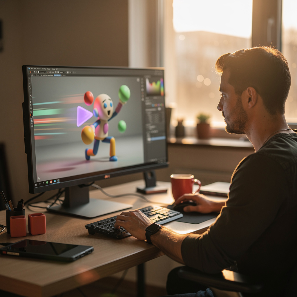 Основы анимации в Blender
