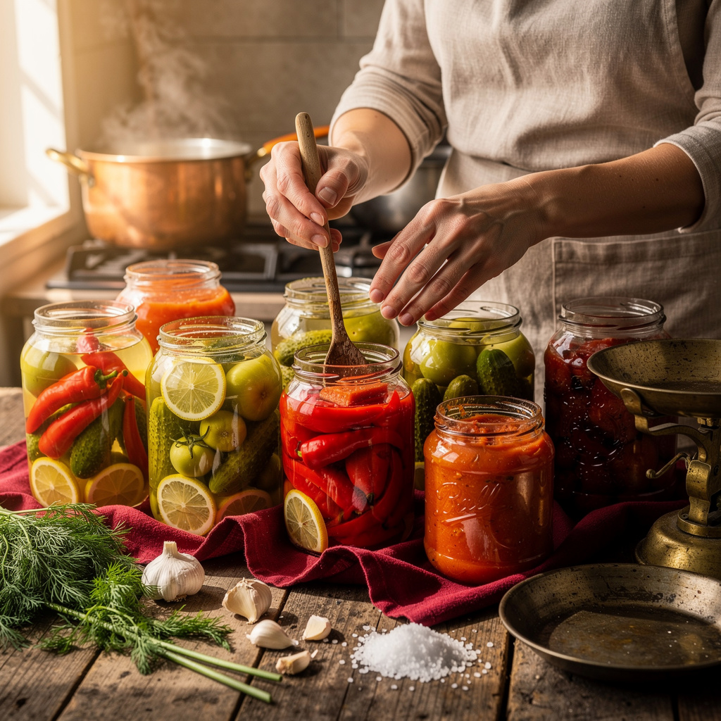 Домашние заготовки: маринование и консервирование