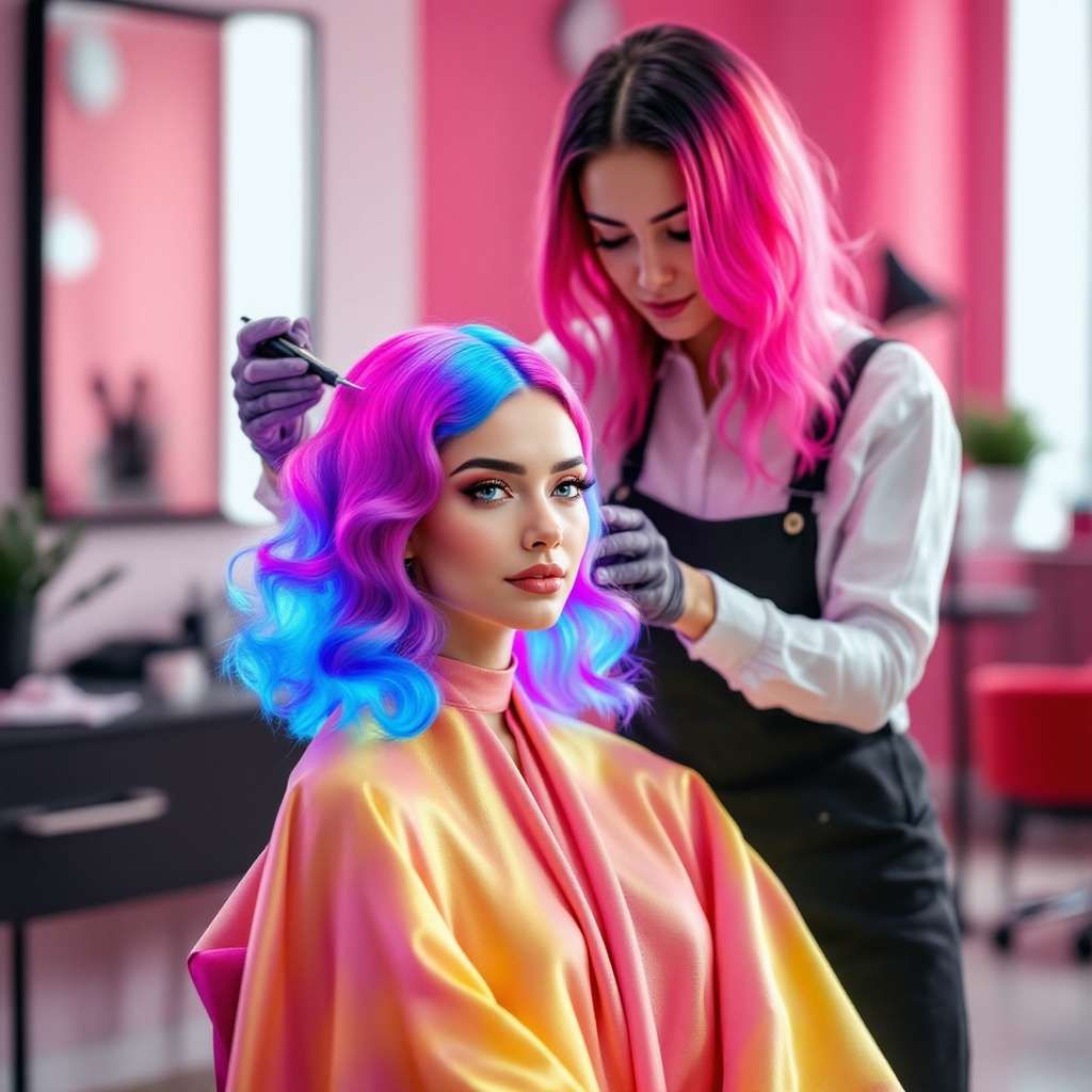 Женские стрижки и укладки