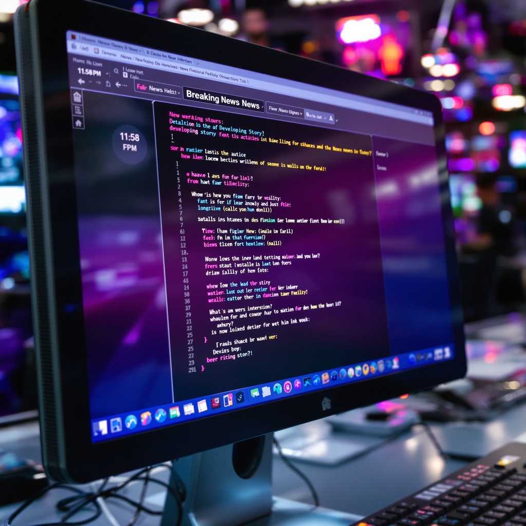 Написание телевизионных новостей