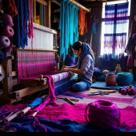 Ручное ткачество