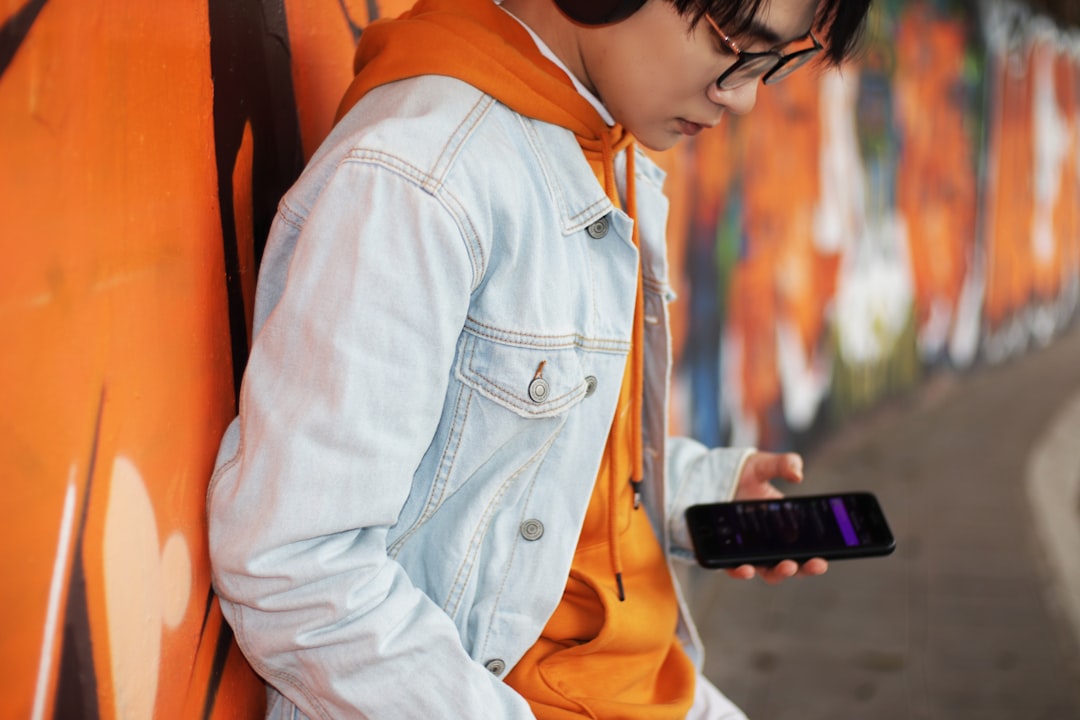 person using mobile agile app