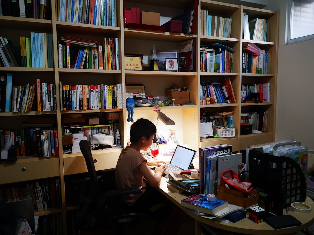 researcher reviewing academic paper