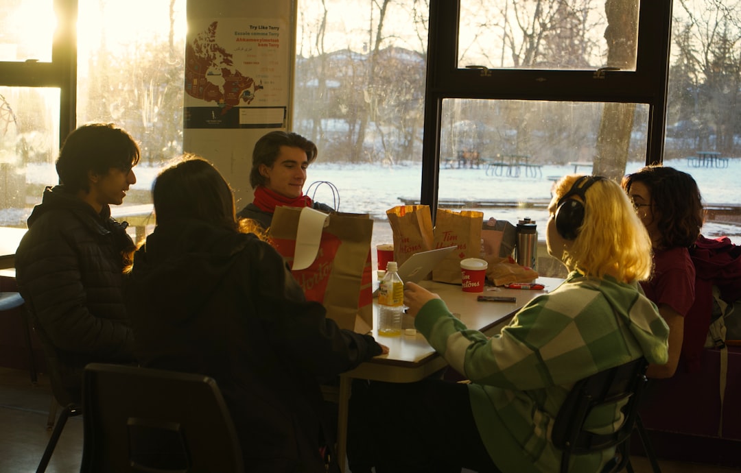 group discussion in training session