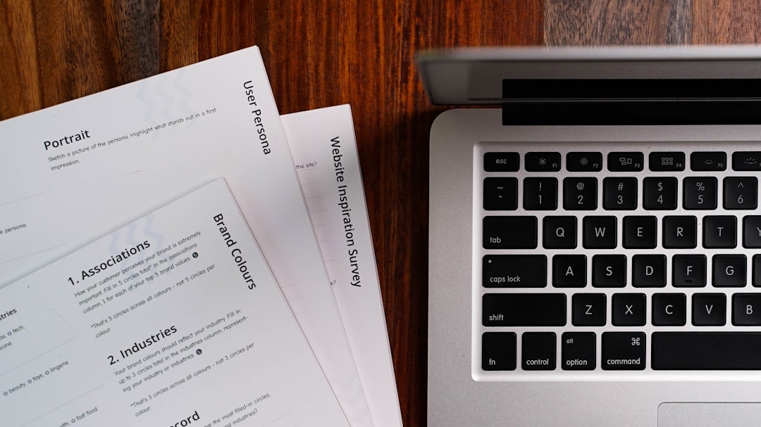 financial reports on desk