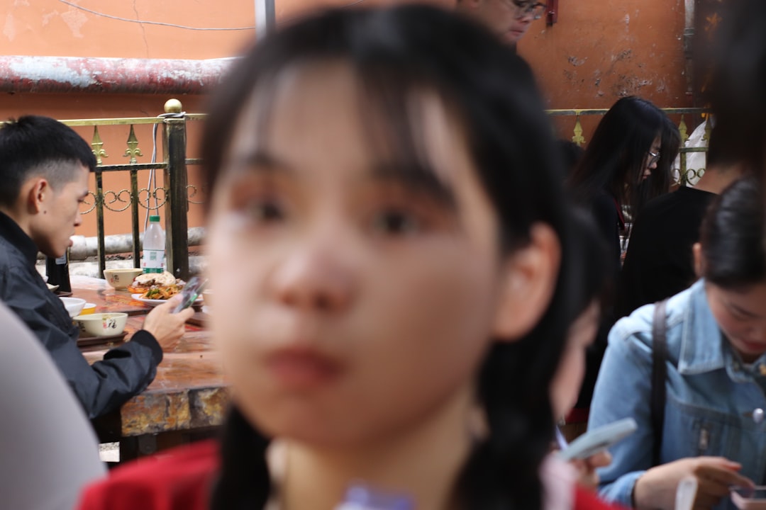 person reading facial expressions