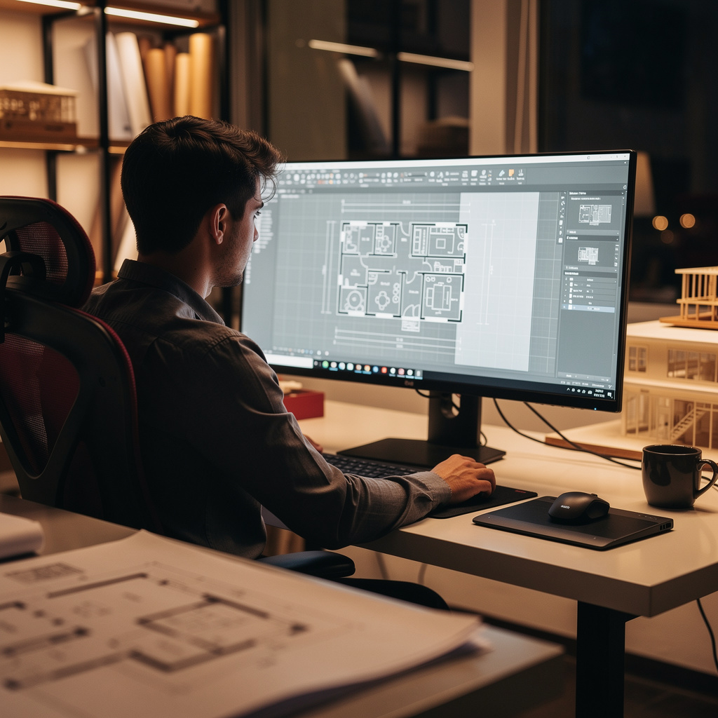 Создание 2D планов в AutoCAD