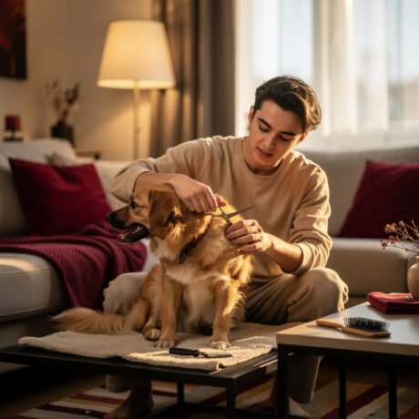 Груминг собаки в домашних условиях