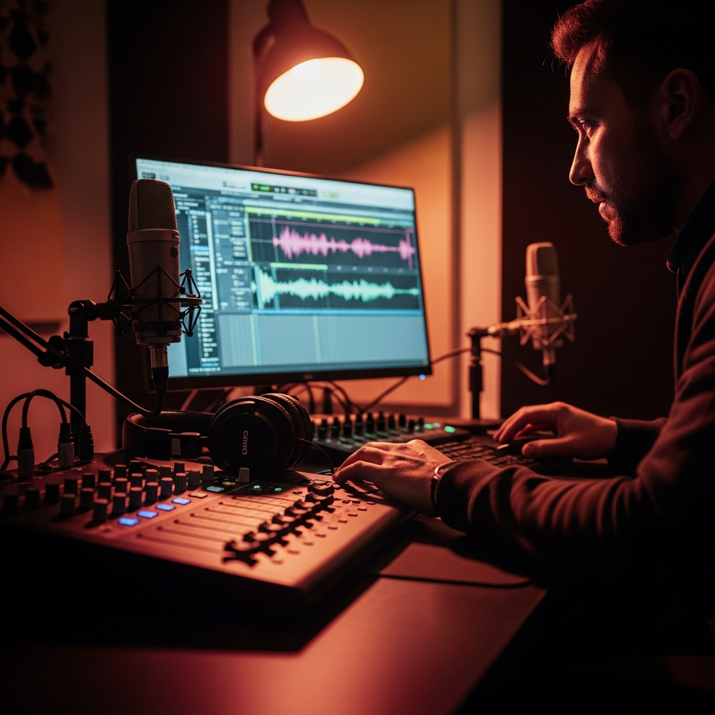 Редактирование аудио для подкастов