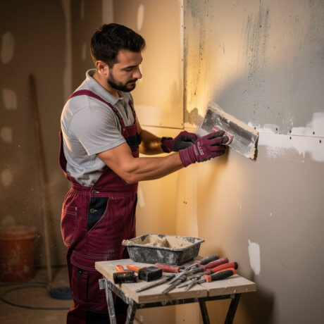 Шпаклевка и отделка гипсокартона