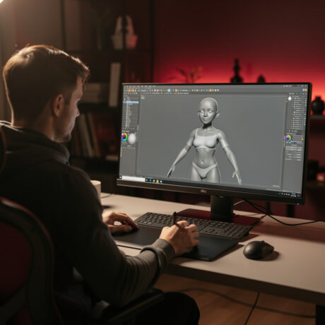 Создание 3D-персонажей в Blender