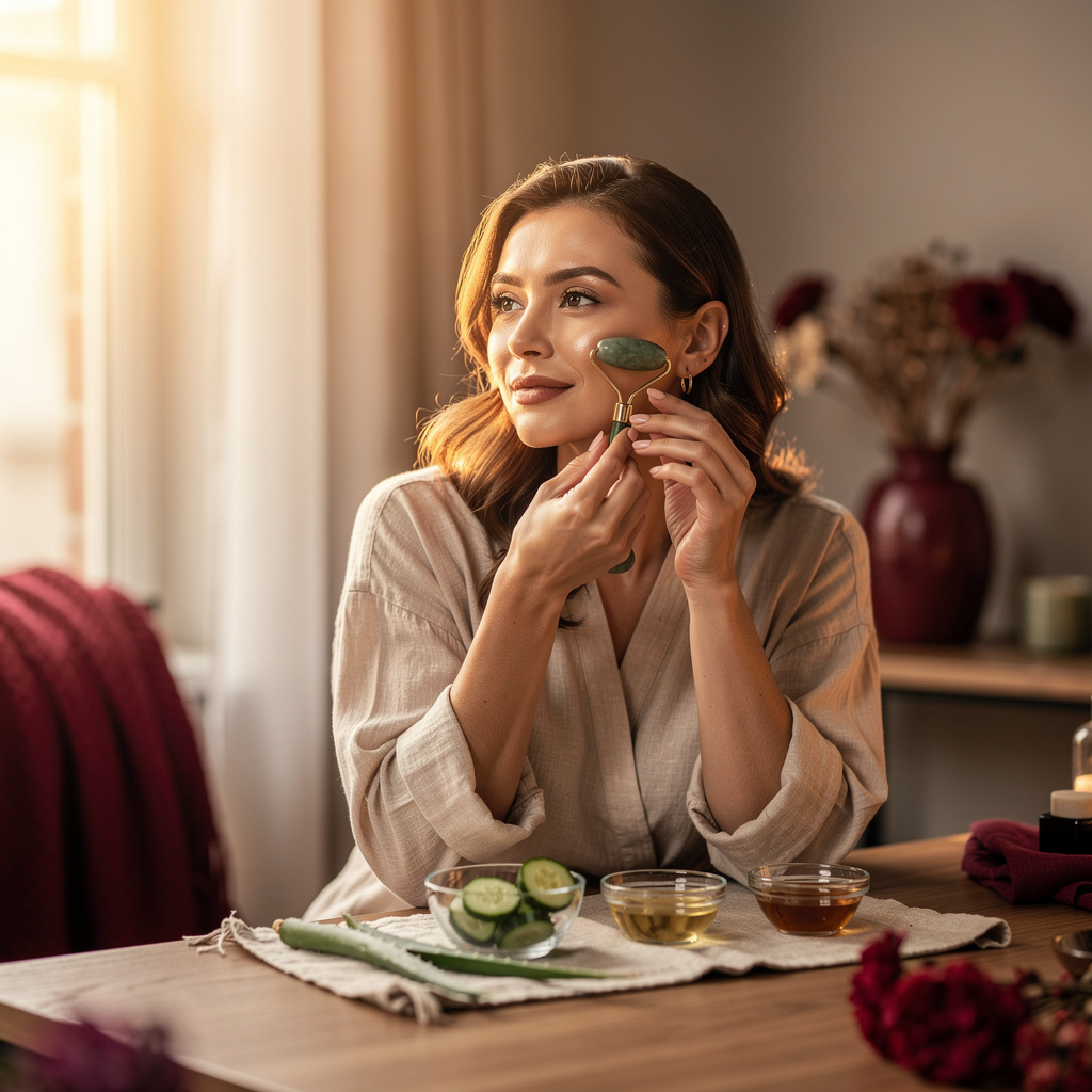 Натуральное омоложение лица дома