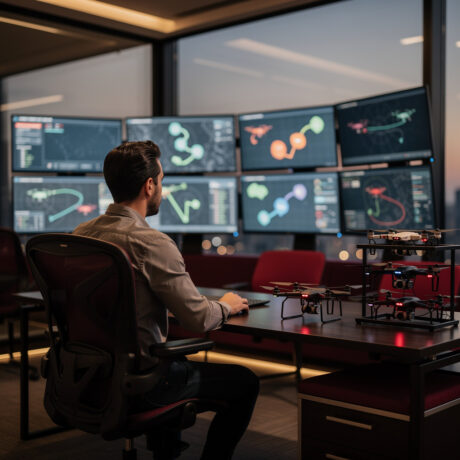 Управление флотом дронов