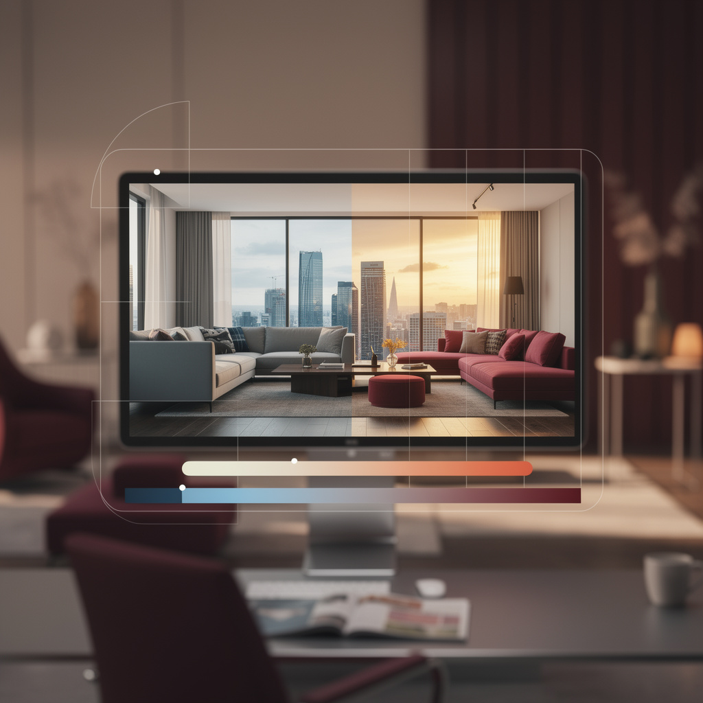 Обработка фотографий недвижимости