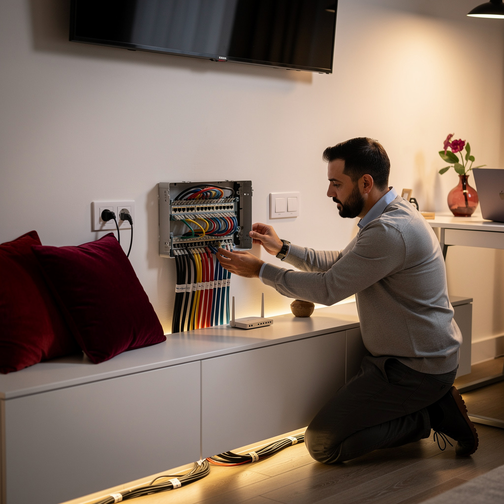 Прокладка сети Ethernet в доме