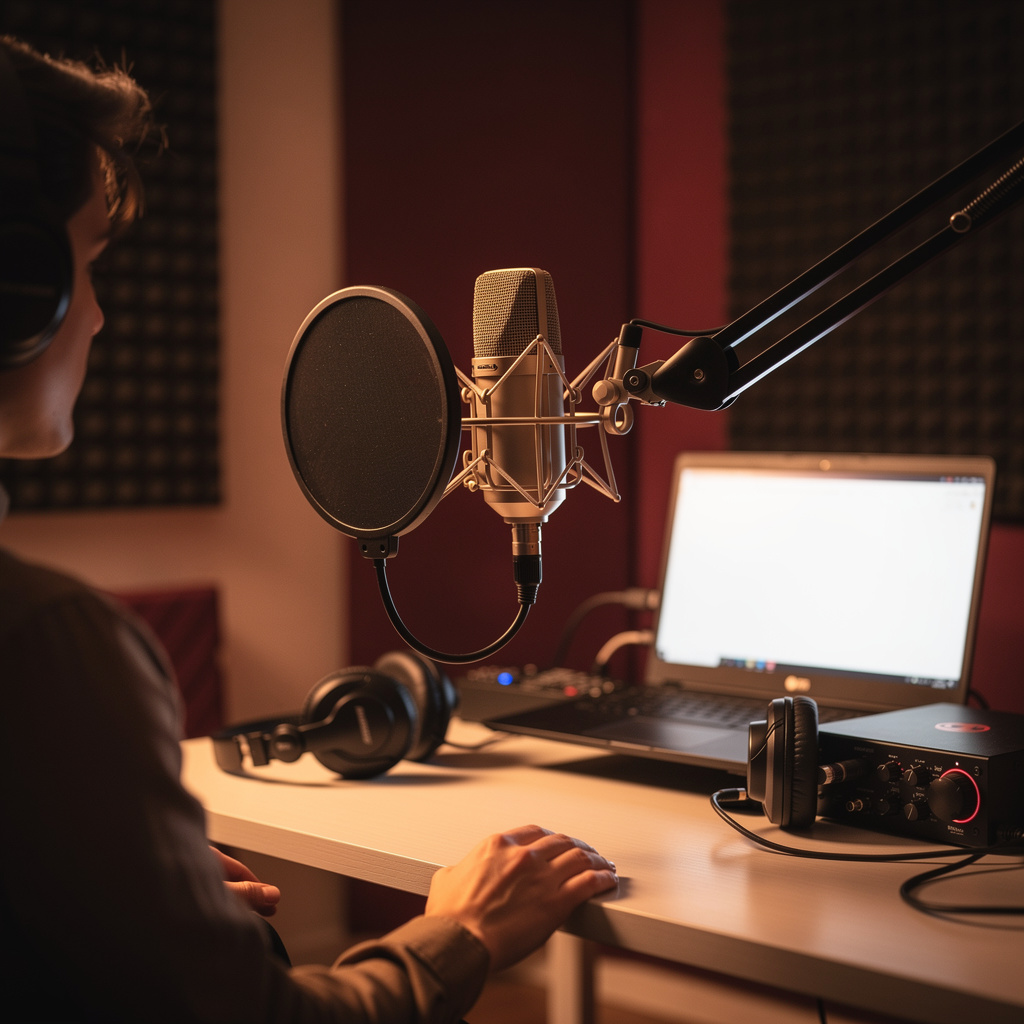 Домашняя студия для озвучки