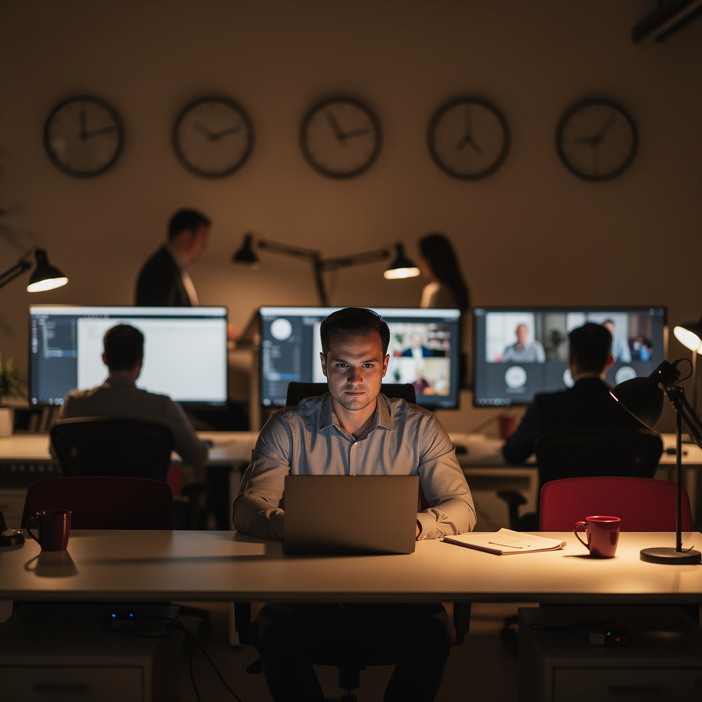 Удалённая работа через часовые пояса