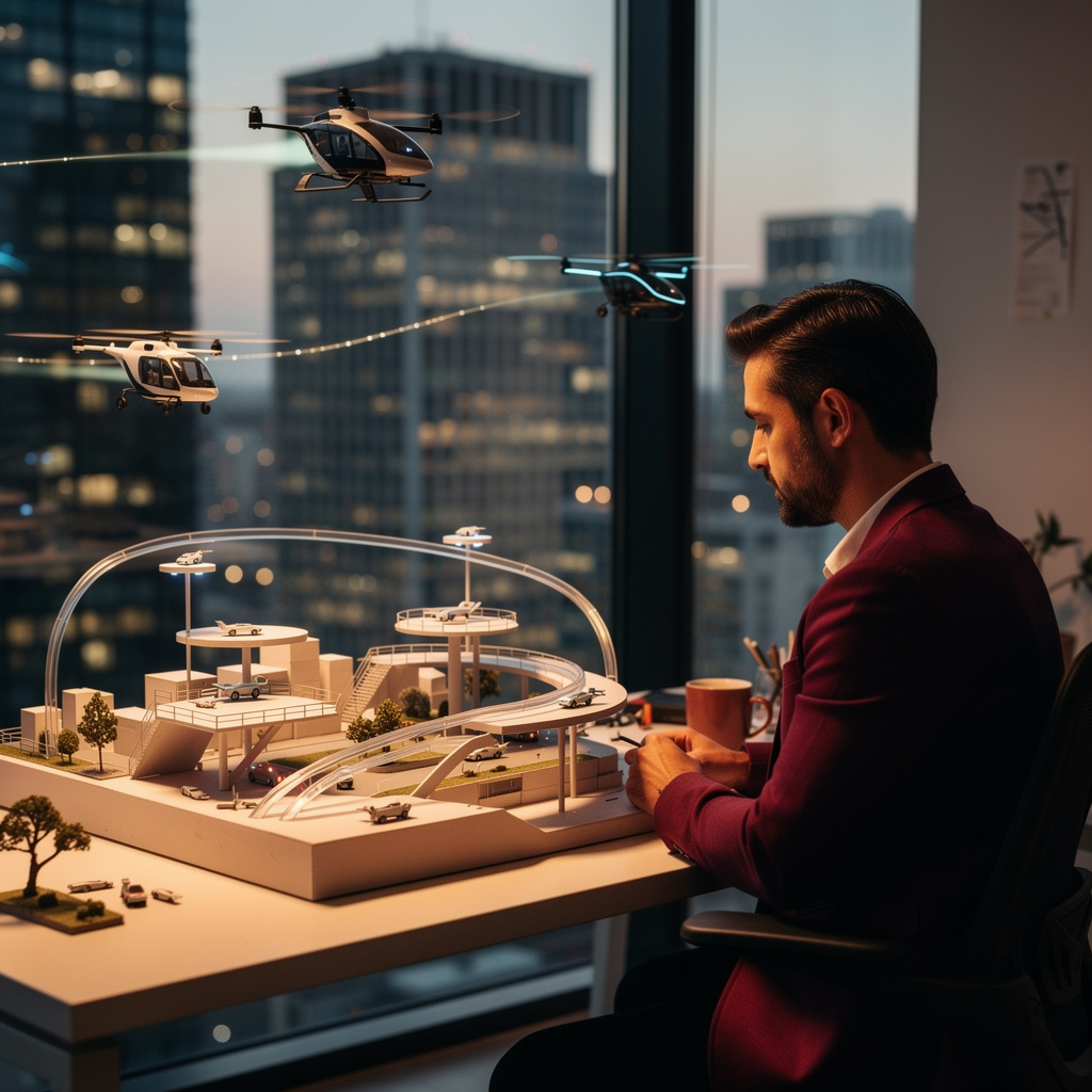 Планирование городской воздушной мобильности