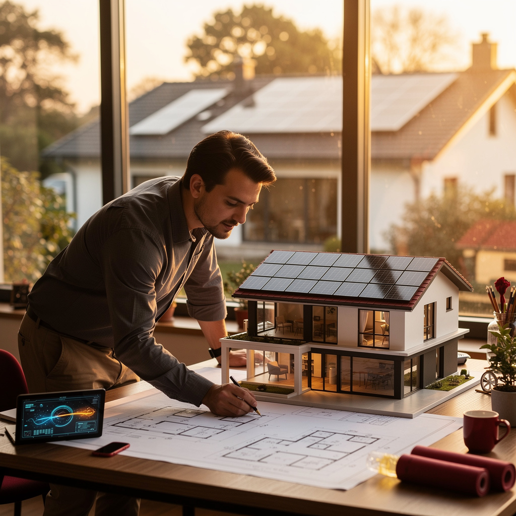 Проектирование солнечных систем для дома