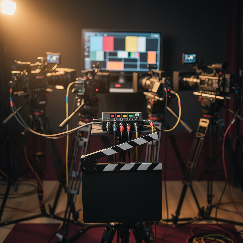 Синхронизация многокамерной съёмки