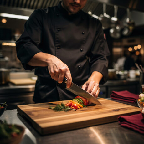 Навыки владения профессиональным ножом