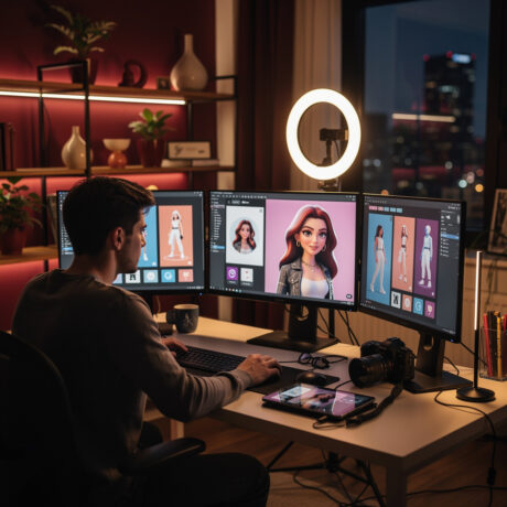 Создание виртуальных инфлюенсеров