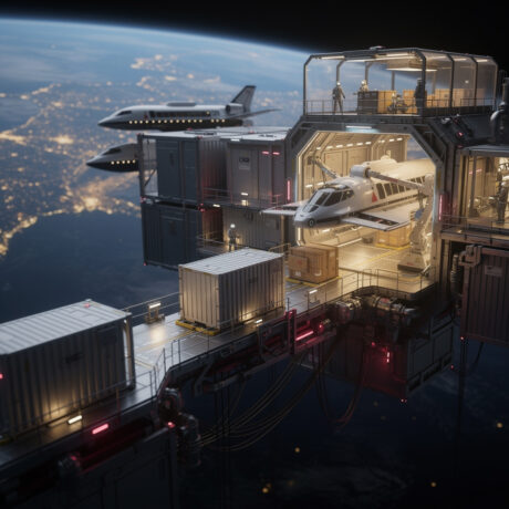 Логистика космических цепочек поставок