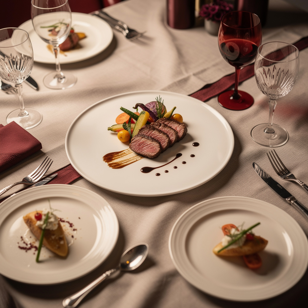 Сервировка и подача блюд